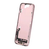 Mittenram med smådelar för iPhone 15 - Rosa OEM