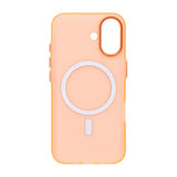 iPhone 17 Skal Kamerasarg MagSafe Transparent Orange