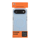 iPhone Air Skal Korrugerad MagSafe Ljusblå