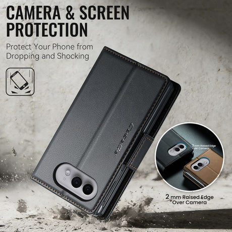 CaseMe iPhone Duo Fodral 023 Series Svart