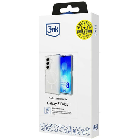 3mk Samsung Galaxy Z Fold 8 Ultra Skal Armor MagCase Transparent
