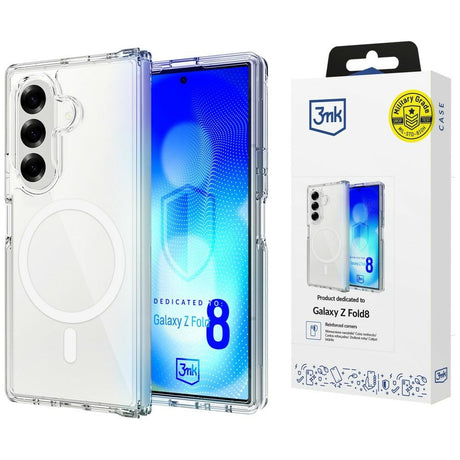 3mk Samsung Galaxy Z Fold 8 Ultra Skal Armor MagCase Transparent