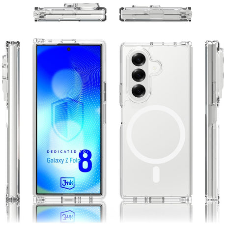 3mk Samsung Galaxy Z Fold 8 Ultra Skal Armor MagCase Transparent