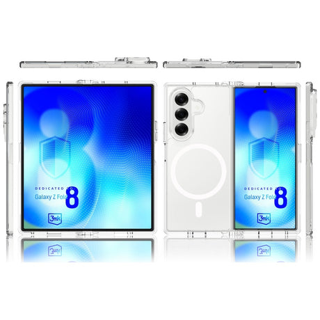 3mk Samsung Galaxy Z Fold 8 Ultra Skal Armor MagCase Transparent