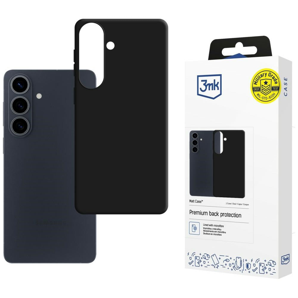 3mk Samsung Galaxy S26 FE Skal Matt Case Svart
