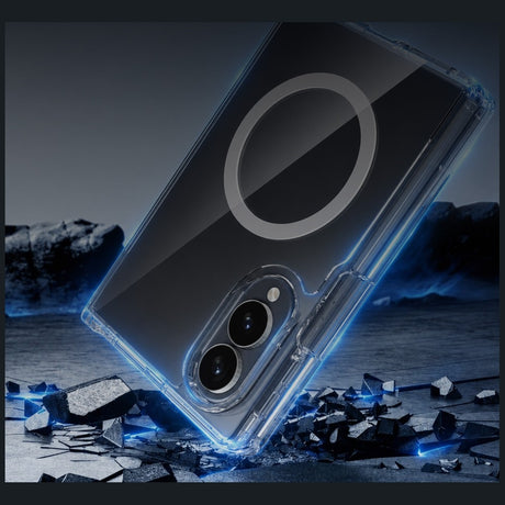 3mk Samsung Galaxy Z Fold 8 Skal Armor MagCase Transparent