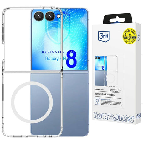 3mk Samsung Galaxy Z Flip 8 Skal Armor MagCase Transparent