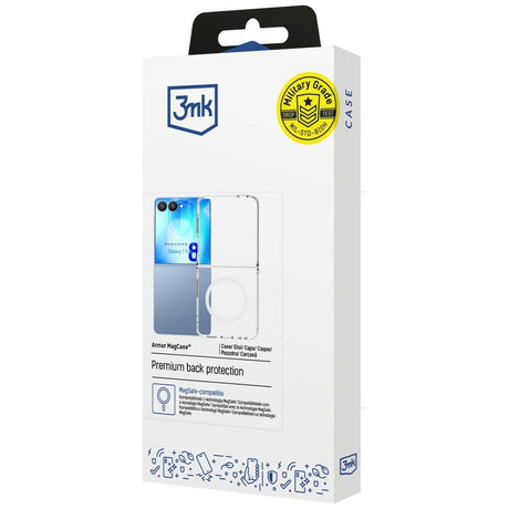 3mk Samsung Galaxy Z Flip 8 Skal Armor MagCase Transparent