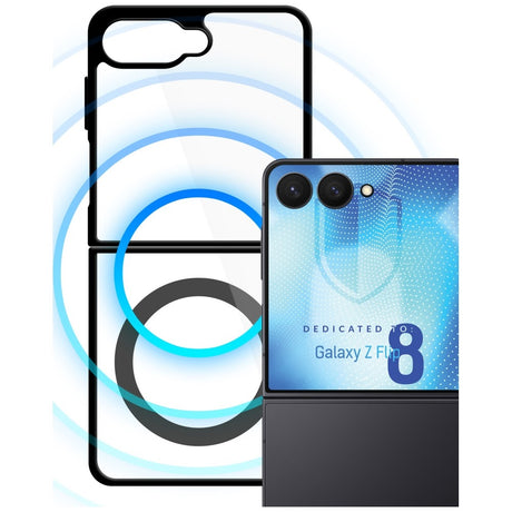 3mk Samsung Galaxy Z Flip 8 Skal Satin Armor MagCase Svart