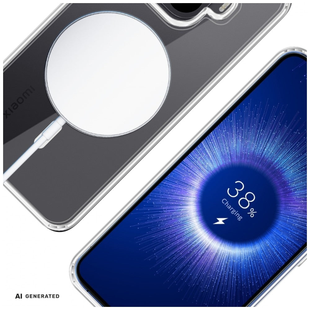 3mk Xiaomi 17T Pro Skal Armor MagCase Transparent
