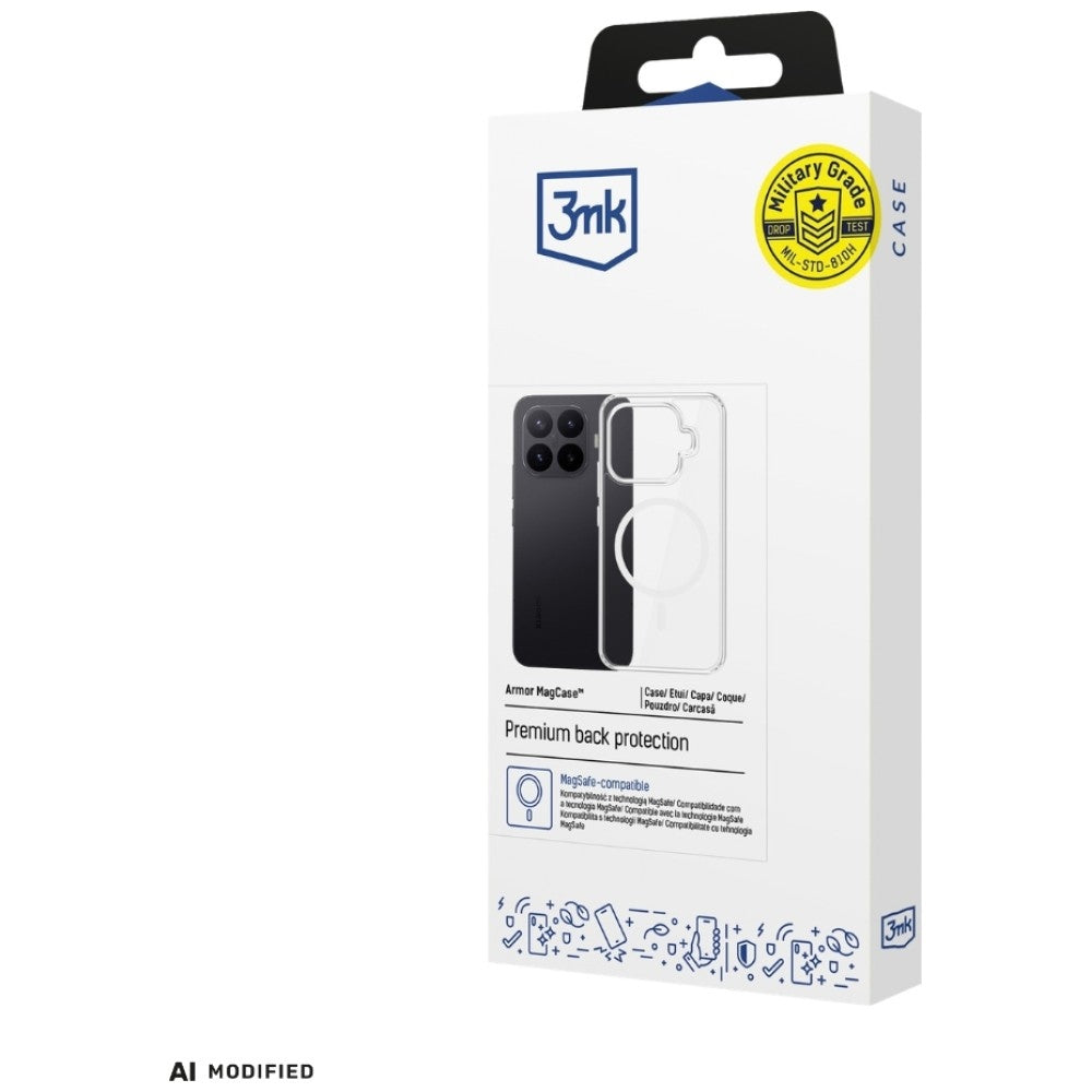 3mk Xiaomi 17T Pro Skal Armor MagCase Transparent