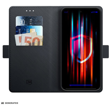 3mk Xiaomi 17 Fodral Wallet Svart