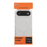 iPhone Air Skal TPU MagSafe Vit Transparent
