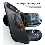 Torras iPhone Air Skal Ostand Q3 Spin Obsidian Black