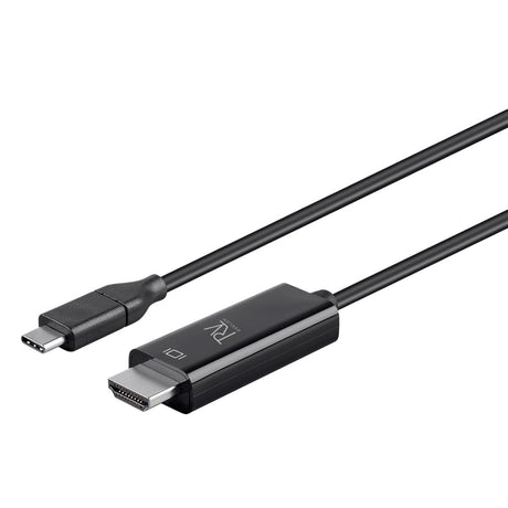 Rvelon USB-C till HDMI 1.4-kabel 4K - 2 meter