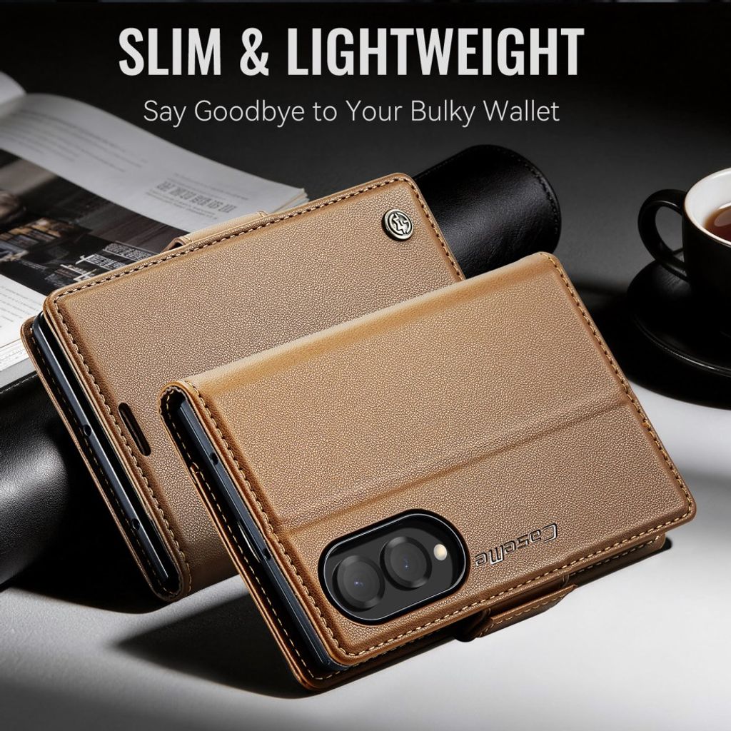 CaseMe Samsung Galaxy Z Fold 8 Fodral 023 Series Brun