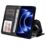 Xiaomi 17 Ultra Fodral med Kortfack Svart