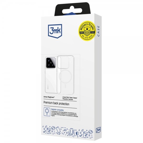 3mk Xiaomi 15 Skal Armor MagCase Transparent