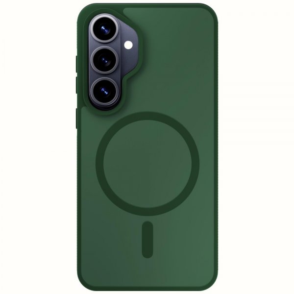 3mk Samsung Galaxy S26 Skal Smoke MagCase Grön