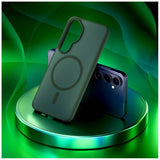 3mk Samsung Galaxy S26 Skal Smoke MagCase Grön