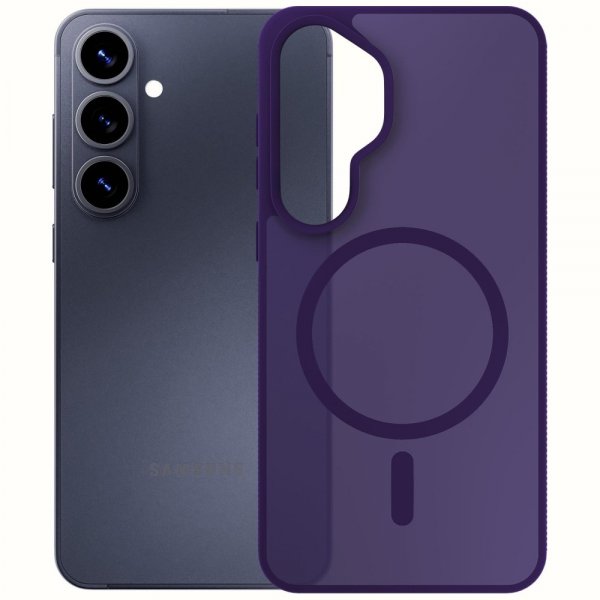 3mk Samsung Galaxy S26 Skal Smoke MagCase Lila