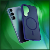 3mk Samsung Galaxy S26 Plus Skal Smoke MagCase Blå
