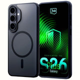 3mk Samsung Galaxy S26 Plus Skal Smoke MagCase Svart