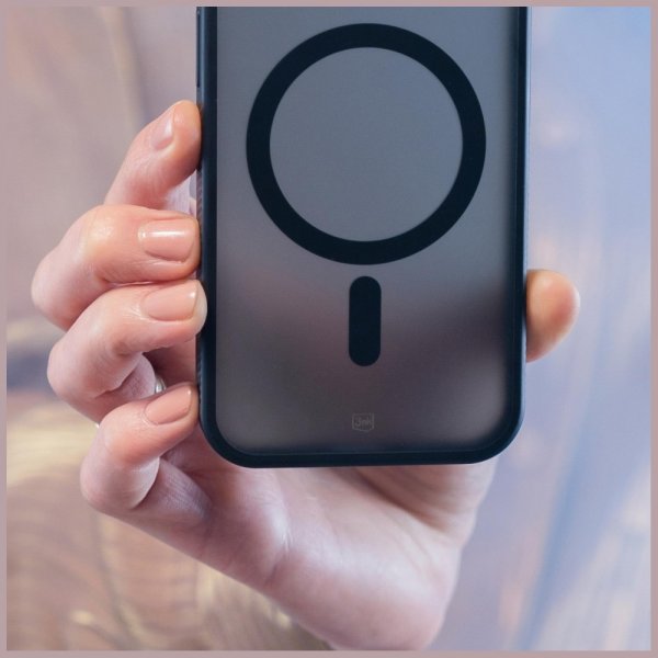 3mk Samsung Galaxy A57 Skal Smoke MagCase Svart