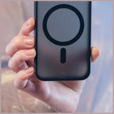 3mk Samsung Galaxy A57 Skal Smoke MagCase Svart