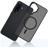 3mk Samsung Galaxy A57 Skal Smoke MagCase Svart