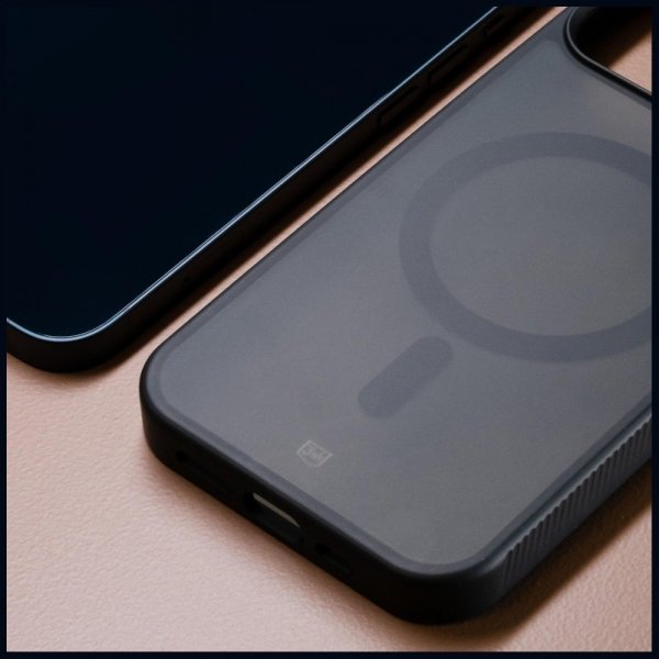 3mk Samsung Galaxy A57 Skal Smoke MagCase Svart