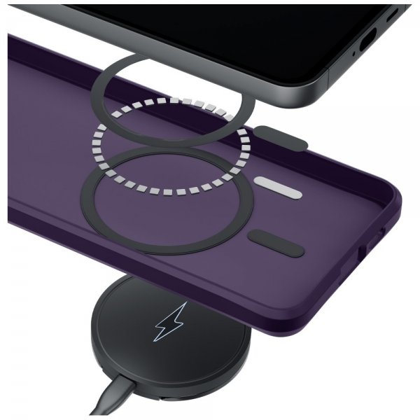 3mk Samsung Galaxy S26 Ultra Skal Smoke MagCase Lila