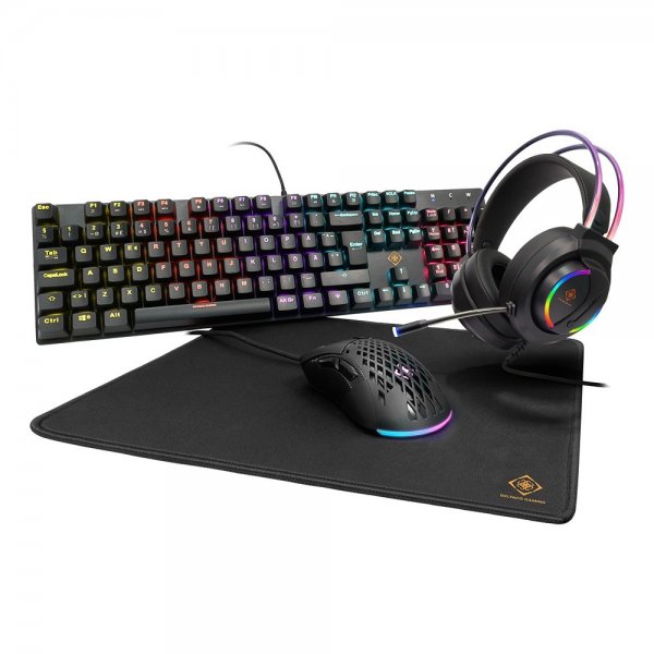 Deltaco Gaming 4-in-1 RGB Gaming Kit Mekaniskt