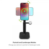 Mophie Trådlös Laddare 3-in-1 Extendable Stand MagSafe