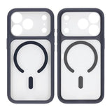 iPhone 17 Pro Skal Kamerasarg MagSafe Blå Transparent