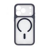iPhone 17 Pro Max Skal Kamerasarg MagSafe Blå Transparent