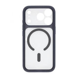 iPhone 17 Pro Max Skal Kamerasarg MagSafe Blå Transparent