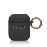 Guess AirPods (1/2) Skal med Logo Svart