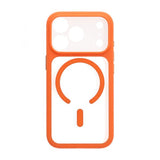 iPhone 17 Pro Max Skal Kamerasarg MagSafe Orange Transparent