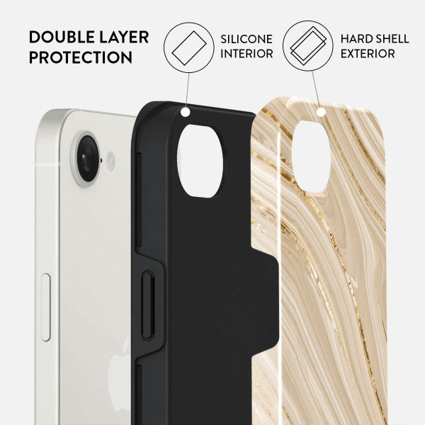 Burga iPhone 16e/iPhone 17e Skal Tough Full Glam