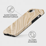 Burga iPhone 16e/iPhone 17e Skal Tough Full Glam