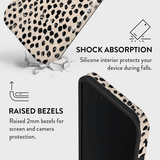 Burga iPhone 16e/iPhone 17e Skal Tough Almond Latte