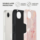 Burga iPhone 16e/iPhone 17e Skal Tough Golden Coral