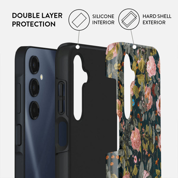 Burga Samsung Galaxy A16 Skal Tough Bloomy Garden
