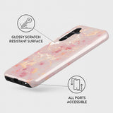 Burga Samsung Galaxy A16 Skal Tough Golden Coral