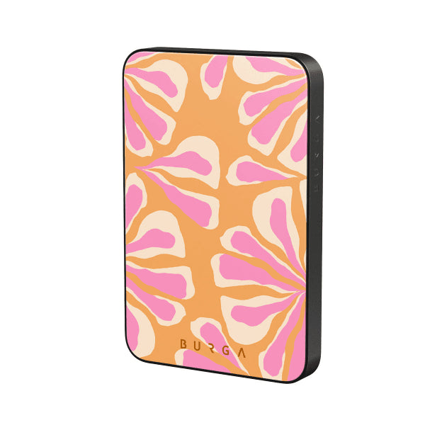 Burga Powerbank MagSafe 5000 mAh Aloha Grå