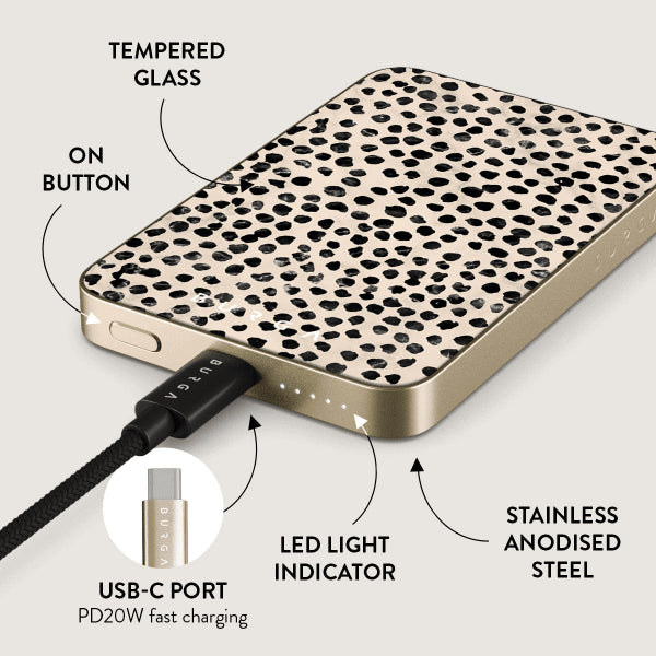 Burga Powerbank MagSafe 5000 mAh Almond Latte