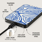 Burga Powerbank MagSafe 5000 mAh Seven Seas Grå