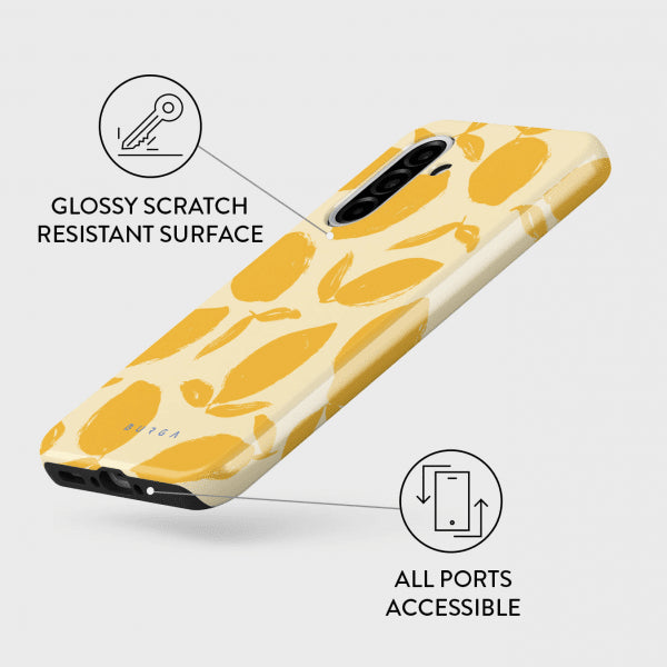 Burga Samsung Galaxy A36 Skal Tough Lemon Tart