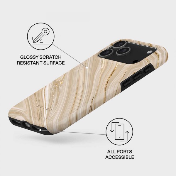 Burga iPhone 17 Pro Max Skal Tough MagSafe Full Glam